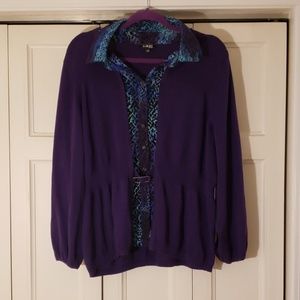 Purple sweater